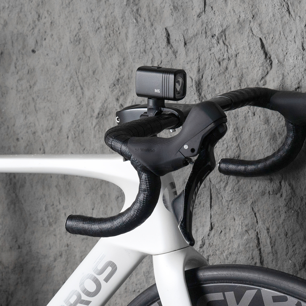 Rockbros M6 1000 lm front rechargeable bike light 2800 mAh - black