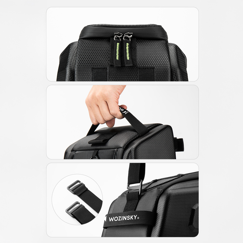 Wozinsky WSR-01B Bicycle Pannier for Trunk 9l - Black