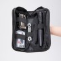 Wozinsky WMZ-01N tool kit, 16-in-1 bicycle multitool, pump, wrenches, inner tube kit - black