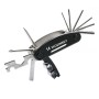 Wozinsky WWZ-01N 16-in-1 Multifunctional Bicycle Repair Tool Set - Black