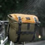 Rockbros W019 Handlebar Bike Bag 13.5-24L - Green-Orange
