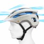Wozinsky MTB bicycle helmet with a removable visor, lightweight, L - pastel green