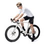 Rockbros 15200025 Short Sleeve Cycling Jersey Size L - White