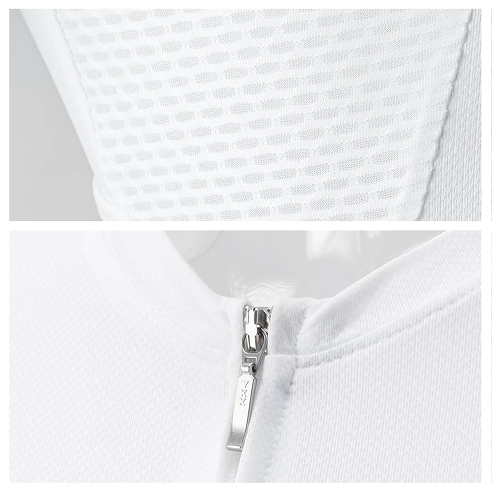 Rockbros 15110012005 ROAD TO SKY Women's Cycling Jersey, Long Sleeve, L - White
