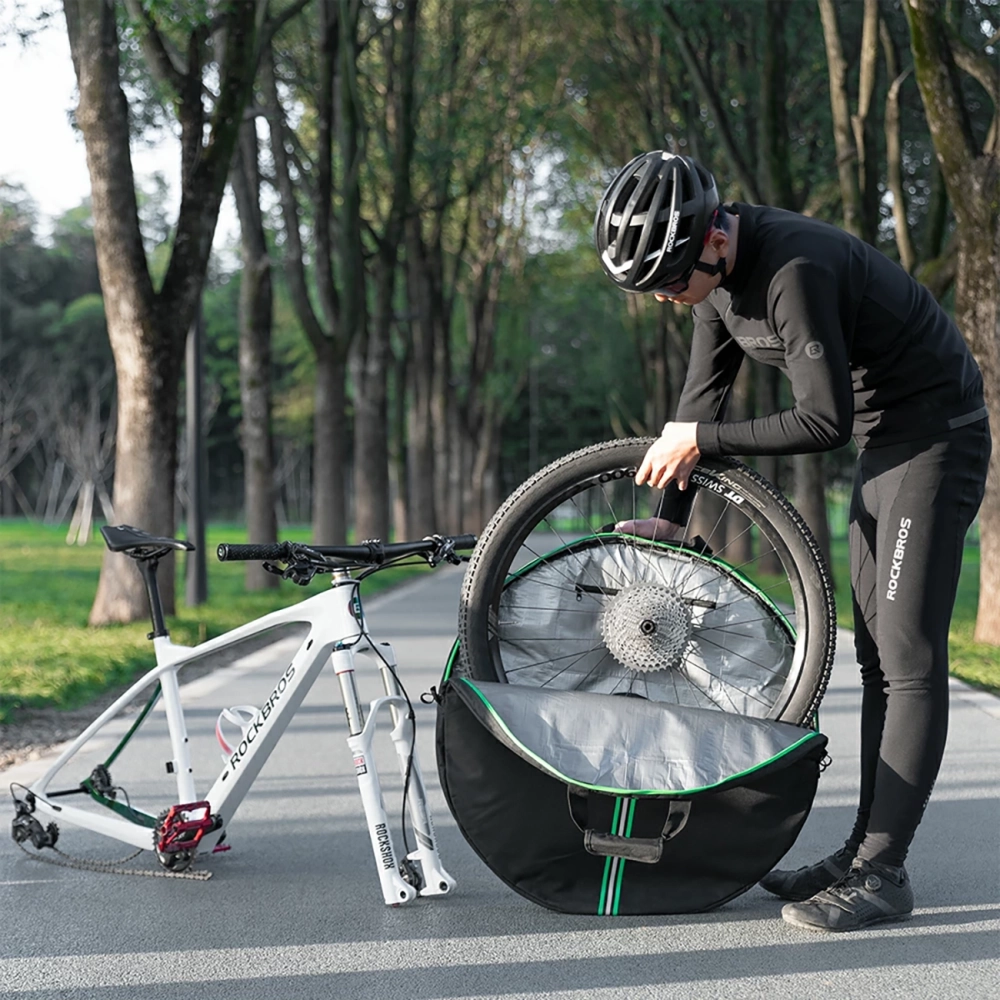 Rockbros D40 transport cover for ø74cm wheel - black