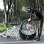 Rockbros D40 transport cover for ø74cm wheel - black