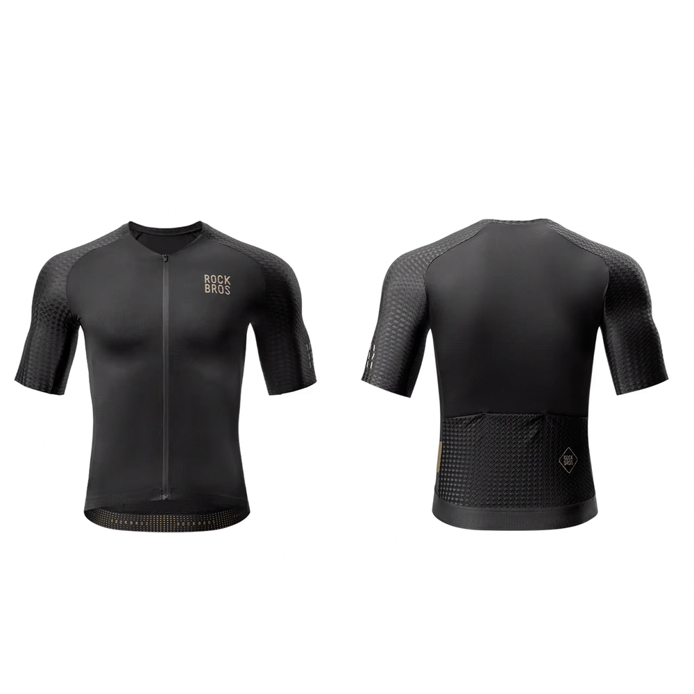 Rockbros YDDX011 Diamond Short Sleeve Cycling Jersey Size S - Black