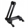 Rockbros T30 Folding Bike Stand for Front or Rear Wheel Compatible with 24-27.5 Inch and 700C Wheels - Black