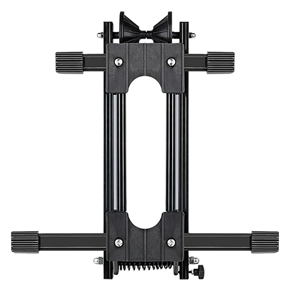 Rockbros T30 Folding Bike Stand for Front or Rear Wheel Compatible with 24-27.5 Inch and 700C Wheels - Black