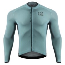 Rockbros 15120015016 ROAD TO SKY men&amp;amp;#39;s cycling jersey long sleeve S - gray-blue