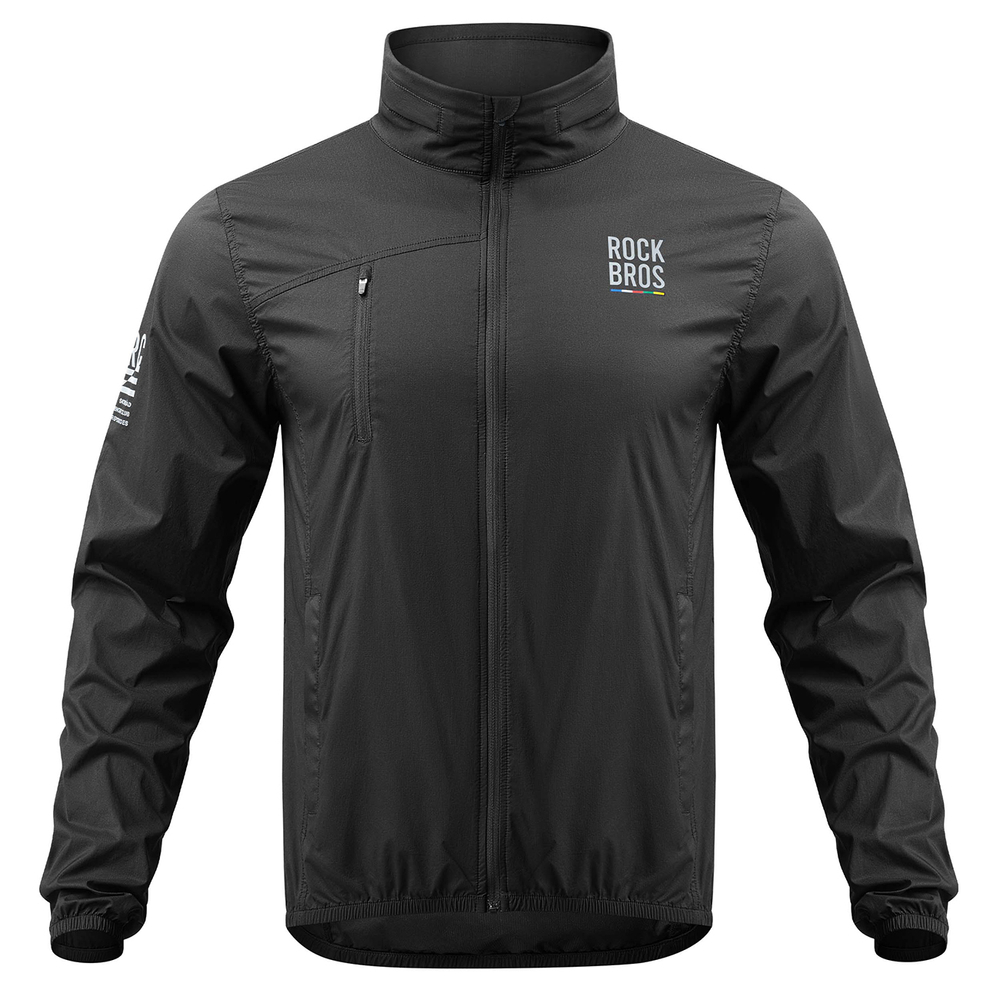 Rockbros TLWT002 ROAD TO SKY windbreaker lightweight, S - black