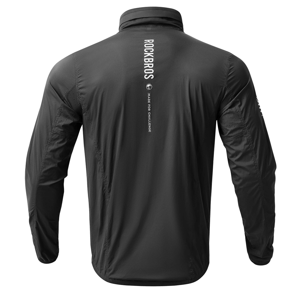 Rockbros TLWT002 ROAD TO SKY windbreaker lightweight, S - black