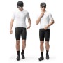 Rockbros YDDX011 Diamond Short Sleeve Cycling Jersey Size M - White