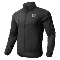 Rockbros TLWT002 ROAD TO SKY M Bicycle Windbreaker - Black