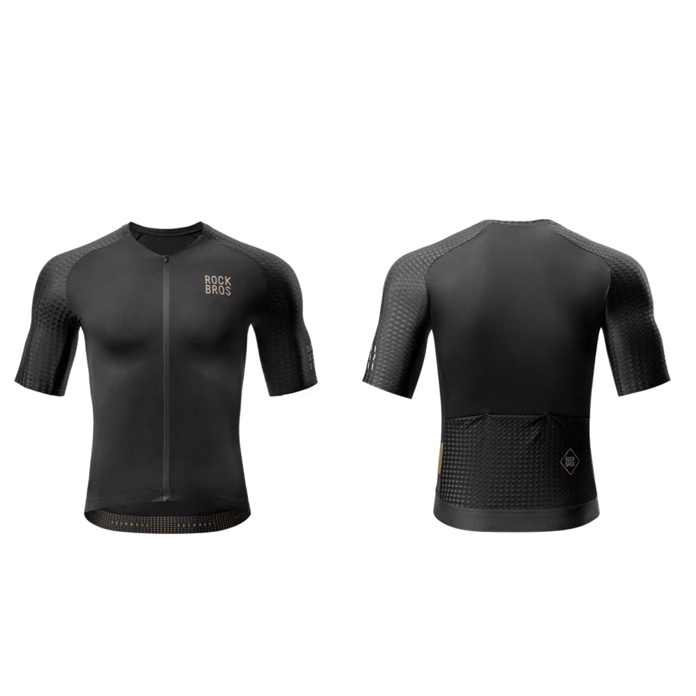 Rockbros YDDX011 Diamond Short Sleeve Cycling Jersey Size XXS - Black
