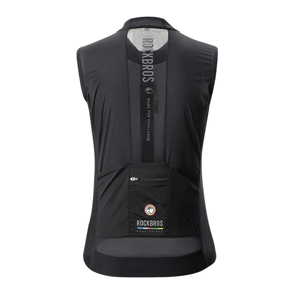 Rockbros TLMJ003 ROAD TO SKY Women&amp;amp;#39;s Lightweight Breathable Cycling Vest S - Black