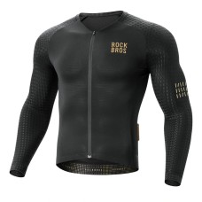 Rockbros YDCX008 Diamond Long Sleeve Cycling Jersey Size XXL - Black