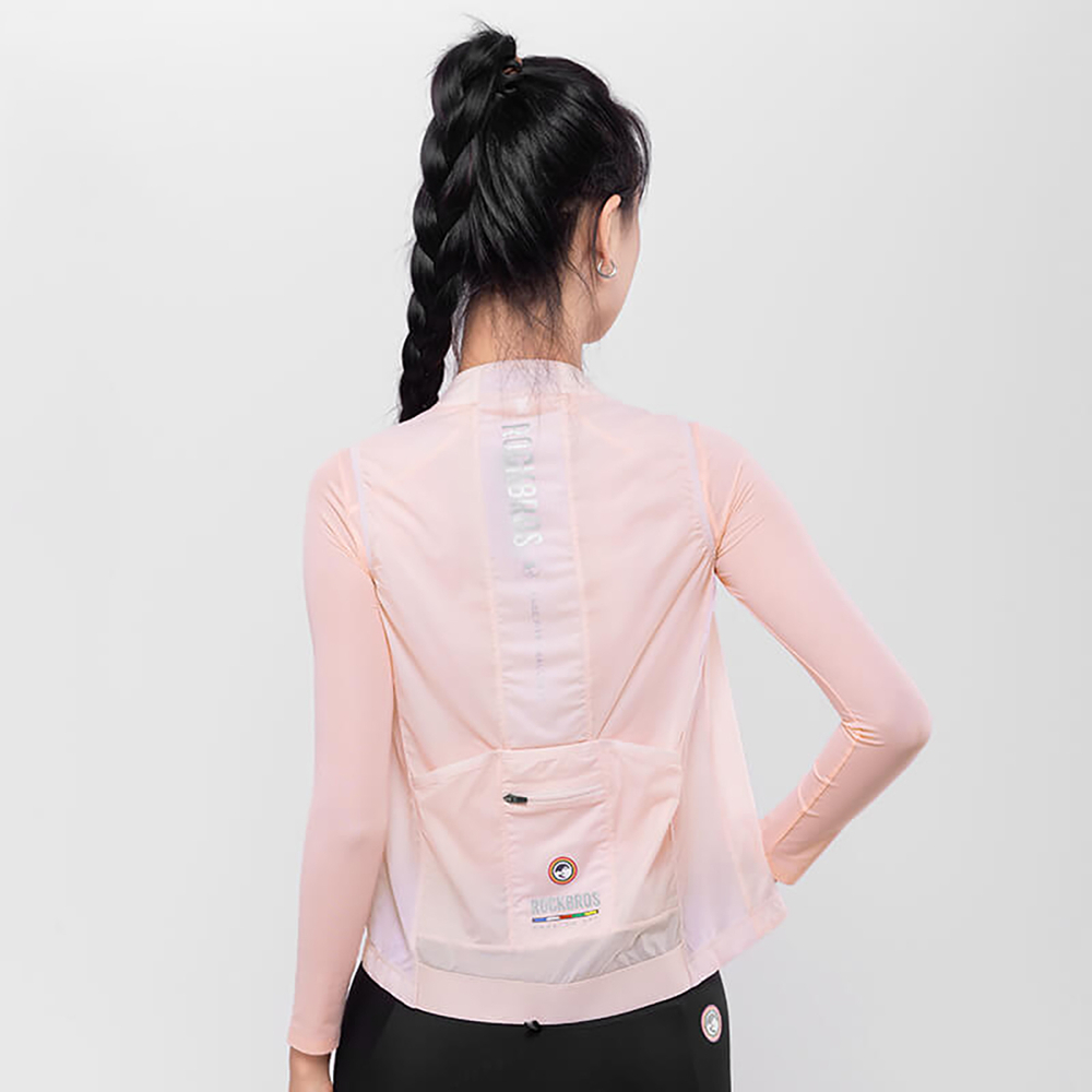 Rockbros TLMJ003 ROAD TO SKY women&amp;amp;#39;s cycling vest lightweight breathable L - pink