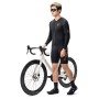 Rockbros YDCX008 Diamond Long Sleeve Cycling Jersey Size XXXL - Black