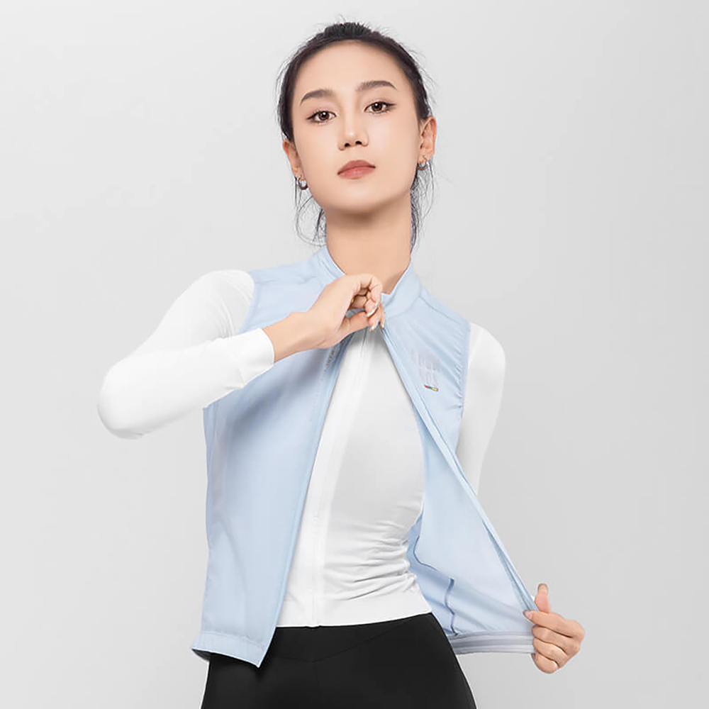 Rockbros TLMJ003 ROAD TO SKY women&amp;amp;#39;s lightweight breathable cycling vest S - blue