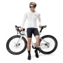 Rockbros YDCX008 Diamond Long Sleeve Cycling Jersey Size XS - White