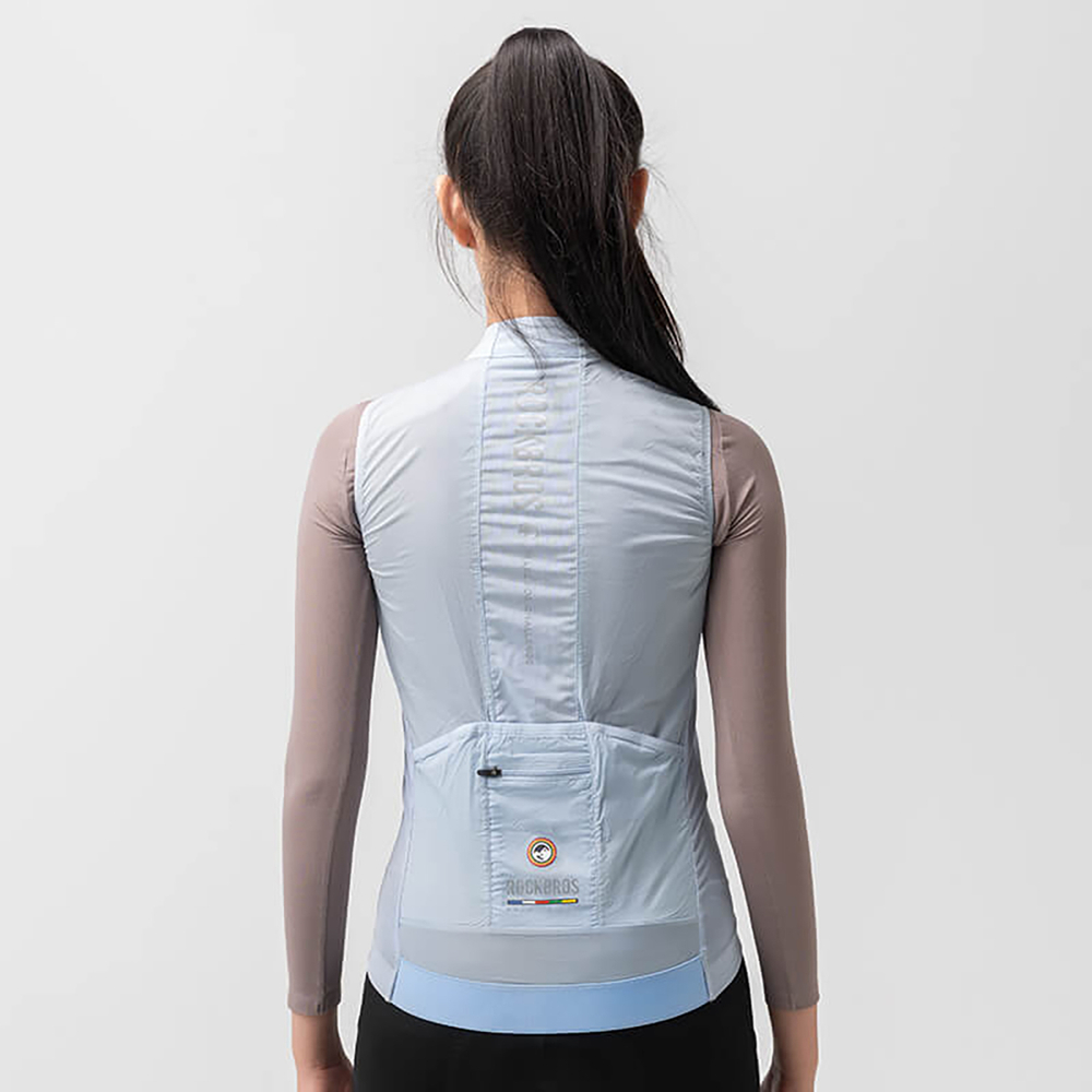Rockbros TLMJ003 ROAD TO SKY women&amp;amp;#39;s lightweight breathable cycling vest L - blue