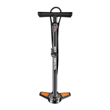 Rockbros GP6532B Floor Pump with Pressure Gauge - Black and Orange
