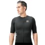 Rockbros 15220032001 ROAD TO SKY men&amp;amp;#39;s cycling jersey short sleeve M - black
