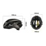 Rockbros LK-69 Bike Helmet with Reinforced Frame 58-62 cm - Black