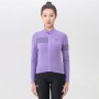 Rockbros YPW065 TVI Women&amp;amp;#39;s Long Sleeve Cycling Jersey Fall/Winter L - Purple