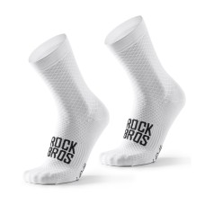 Rockbros 49210016001 ROAD TO SKY Cycling Socks 36-38 cm - White