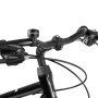 Wozinsky WDR-B1 Bicycle Bell for Bikes and Scooters, Mechanical Aluminum - Black