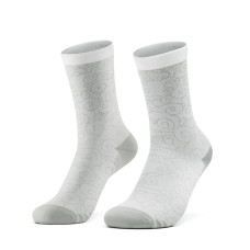 Rockbros 490025001 ROAD TO SKY Cycling Socks 43-46 cm - White