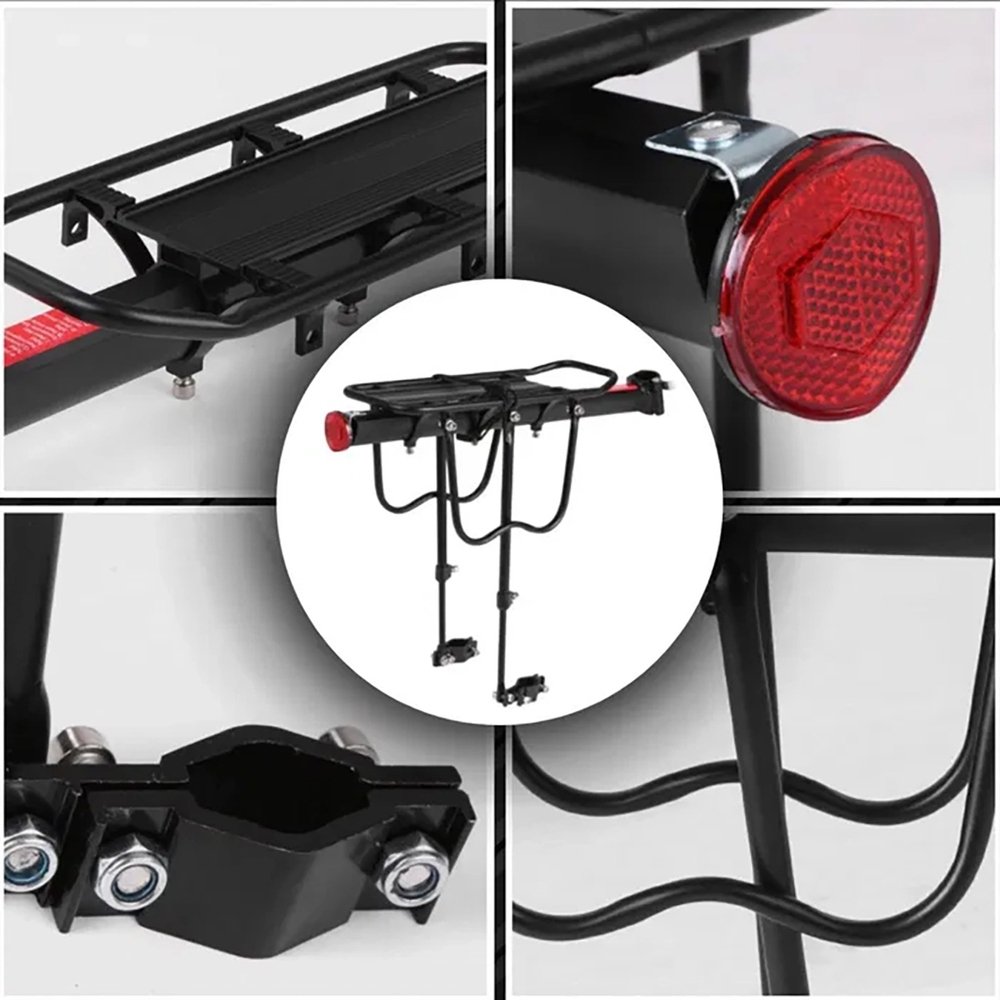 Wozinsky bike rack for 22-27&amp;quot; bikes, adjustable up to 50 kg - black