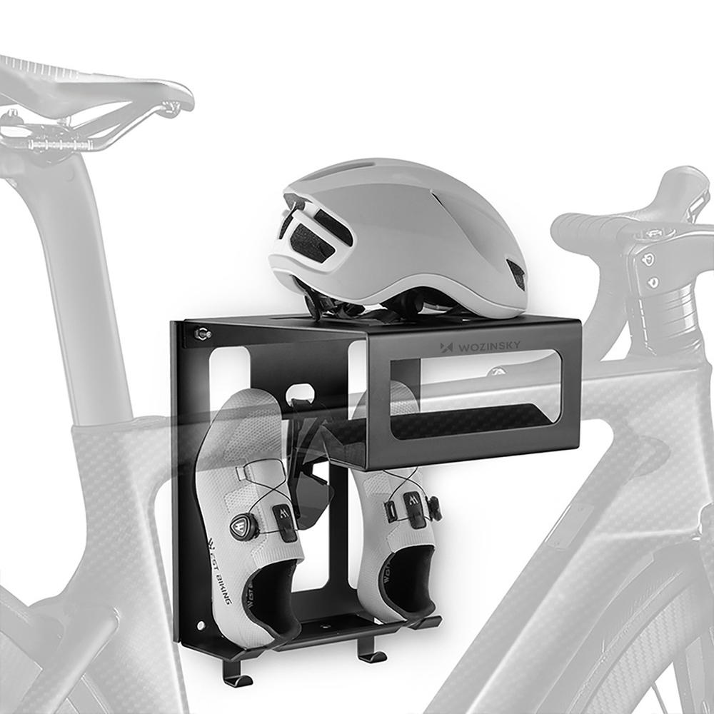 Wozinsky WSW-02S Bike Hanger for 16-29&amp;quot; Bikes with Mounting Kit - Black