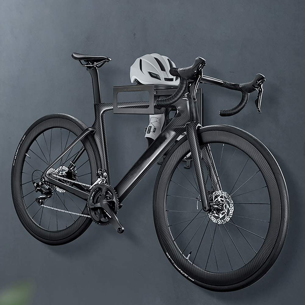 Wozinsky WSW-02S Bike Hanger for 16-29&amp;quot; Bikes with Mounting Kit - Black