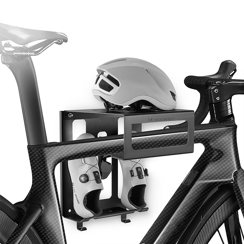 Wozinsky WSW-02S Bike Hanger for 16-29&amp;quot; Bikes with Mounting Kit - Black