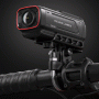 AKEEYO 730Pro 4K Handlebar Video Recorder Sports Camera for Bikes and Motorcycles - Black