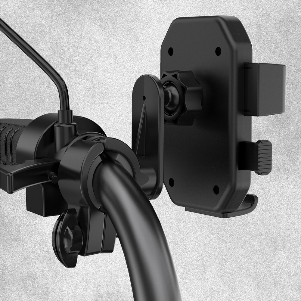 Dudao F7 holder for bike, motorcycle, scooter - black