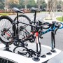 Rockbros XP1002 Suction Cup Roof Rack for 2 Bikes - Black
