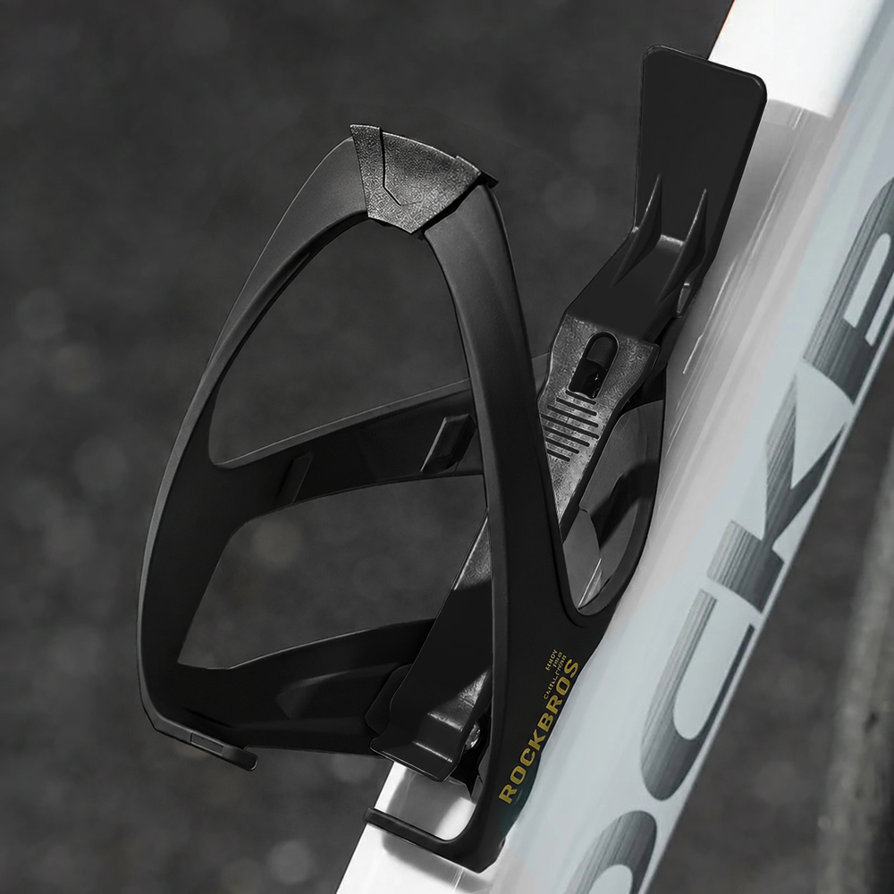 Rockbros 310013002 ROAD TO SKY Bottle Cage with Tire Lever - Black