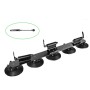 Rockbros XP1003 Suction Cup Roof Rack for 3 Bikes - Black