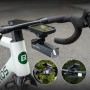 Rockbros FK-307W Carbon Fiber Bike Computer Mount - Black