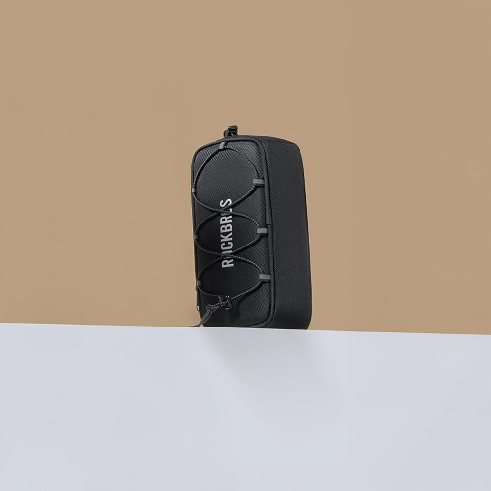Rockbros TL001 ROAD TO SKY 1.9L Waterproof Handlebar Bike Bag - Black