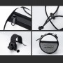 Rockbros TL002 ROAD TO SKY 1.5L Waterproof Handlebar Bike Bag - White