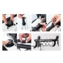 Rockbros TL002 ROAD TO SKY 1.5L Waterproof Handlebar Bike Bag - White