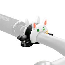 Rockbros 34001100 Children&amp;amp;#39;s Bicycle Bell Rabbit Motif - White