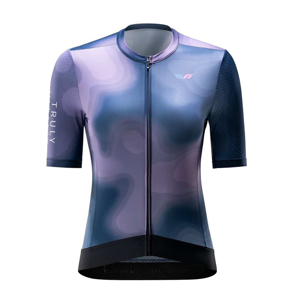 Rockbros 15110006005 TVI L Women&amp;amp;#39;s Cycling Jersey - Navy Blue