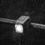 Rockbros SKL01 Front Bike Light 450 lm with 120 dB USB-C Bike Bell - Black
