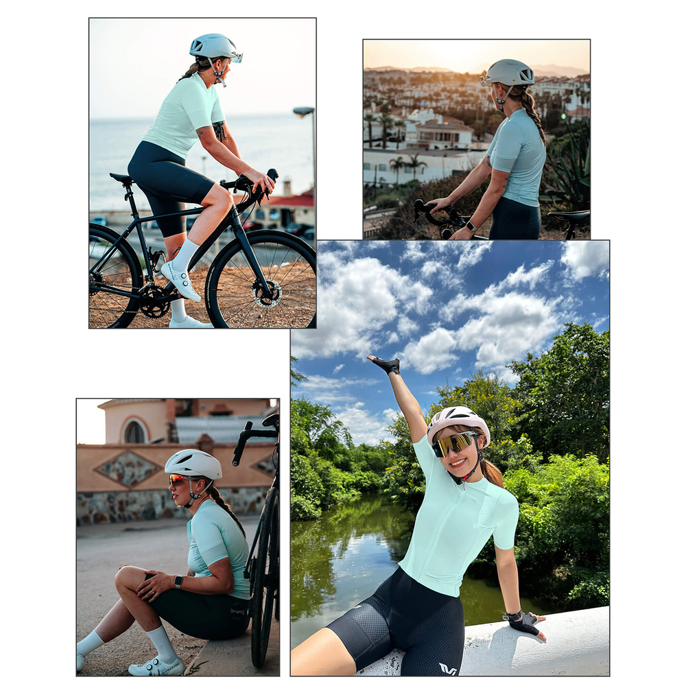 Rockbros 15210007004 TVI M women&amp;amp;#39;s cycling jersey - green